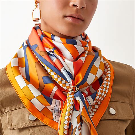 hermes scarf how to wear video|vintage Hermes scarf price guide.